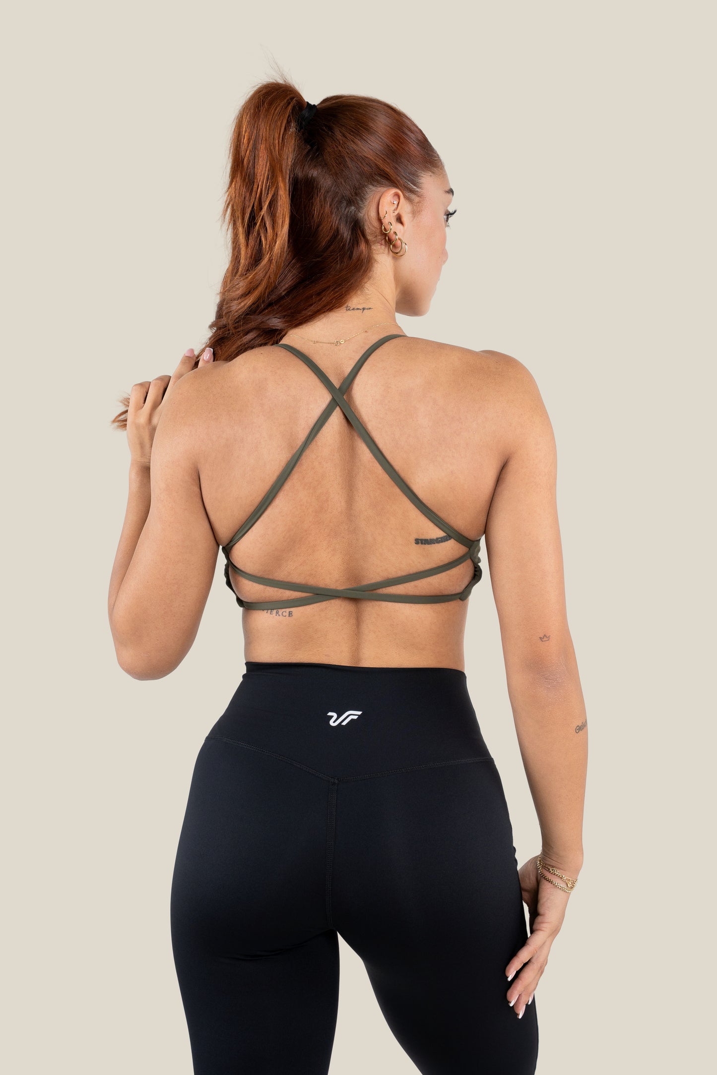 Strappy Back Sports Bra