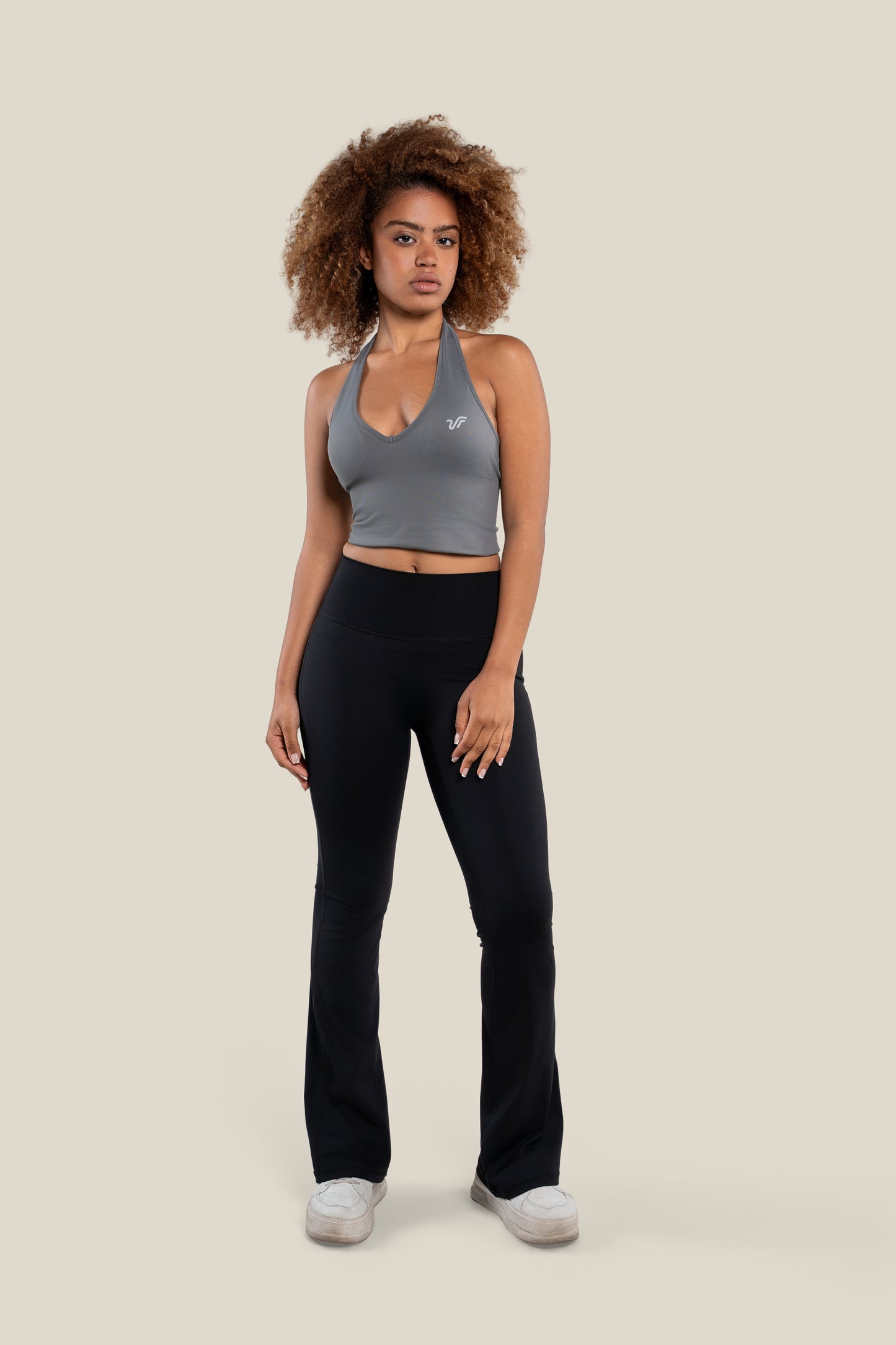 Halter Neck Crop Bra