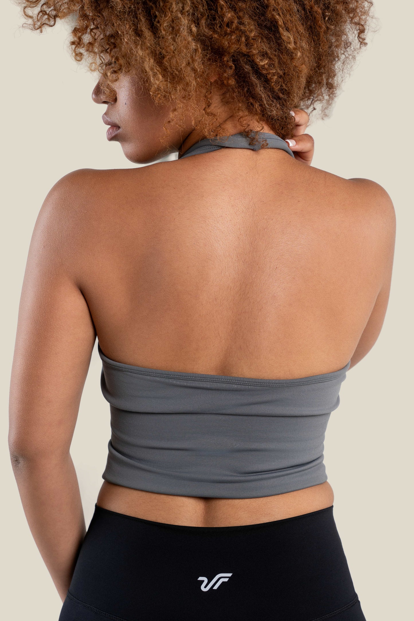 Halter Neck Crop Bra